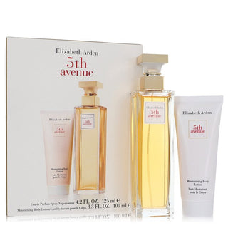 5Th Avenue by Elizabeth Arden Gift Set -- 4.2 oz Eau De Parfum Spray + 3.3 oz Body Lotion for Women-The Melanated's Fundamentals