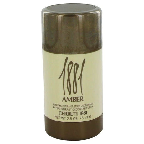 1881 Amber by Nino Cerruti Deodorant Stick 2.5 oz for Men - The Melanated's Fundamentals