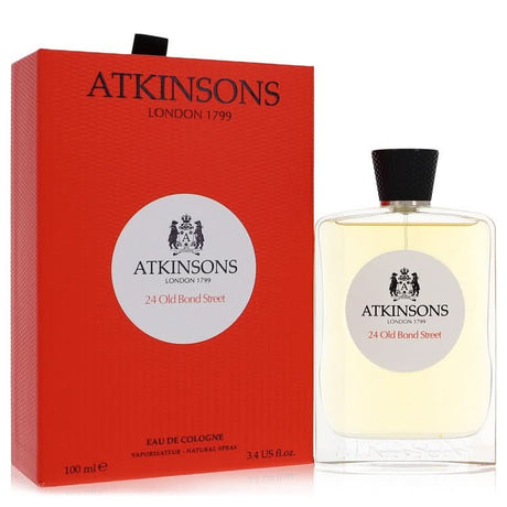 24 Old Bond Street by Atkinsons Eau De Cologne Spray 3.3 oz for Men - The Melanated's Fundamentals