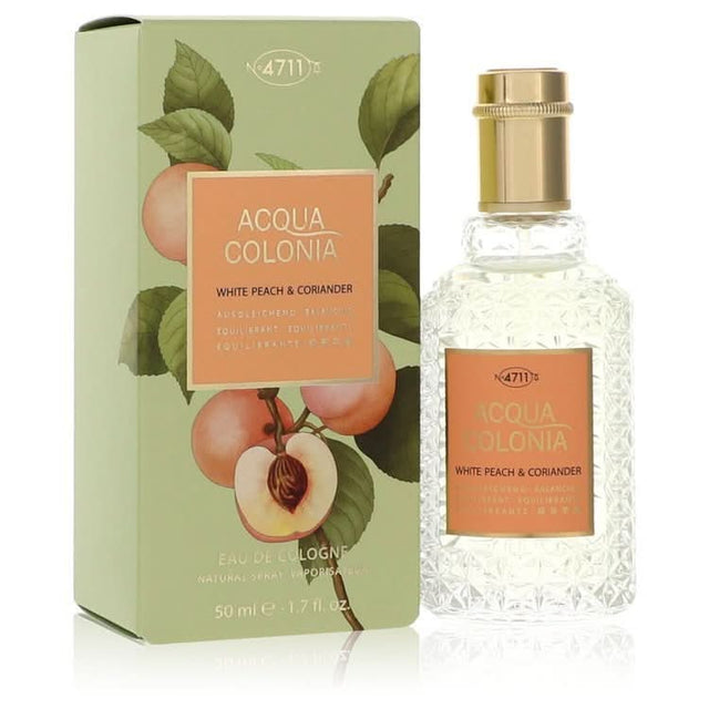 4711 Acqua Colonia White Peach & Coriander by Maurer & Wirtz Eau De Cologne Spray for Women - The Melanated's Fundamentals