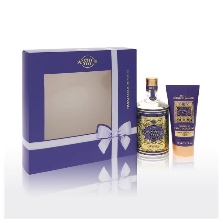 4711 Lilac by 4711 Gift Set (Unisex) - 3.4 oz Eau De Cologne Spray + 1.7 oz Shower Gel for Men - The Melanated's Fundamentals