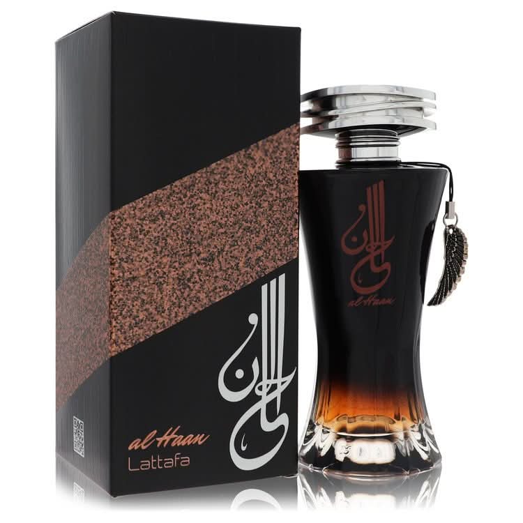 Lattafa Al Haan by Lattafa Eau De Parfum Spray (Unisex) 3.4 oz for Women