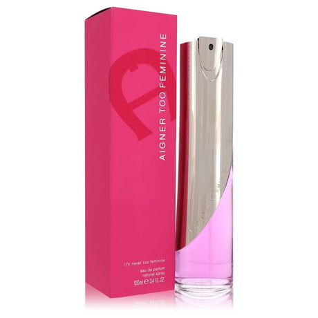 Aigner Too Feminine by Etienne Aigner Eau De Parfum Spray 3.4 oz for Women - The Melanated's Fundamentals