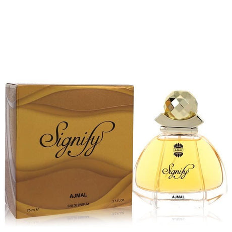 Ajmal Signify by Ajmal Eau De Parfum Spray 2.5 oz for Women - The Melanated's Fundamentals