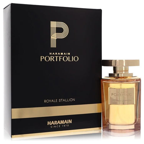 Al Haramain Portfolio Royale Stallion by Al Haramain Eau De Parfum Spray 2.5 oz for Men - The Melanated's Fundamentals