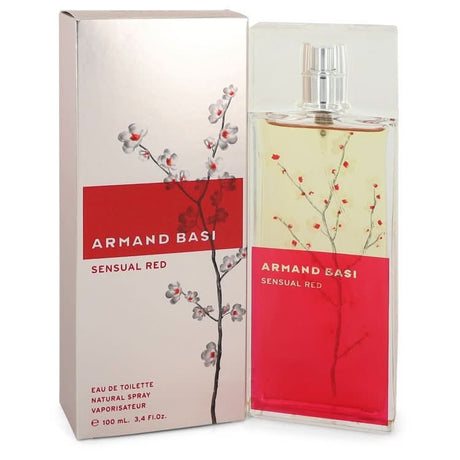Armand Basi Sensual Red by Armand Basi Eau De Toilette Spray 3.4 oz for Women - The Melanated's Fundamentals