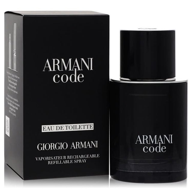 Armani Code by Giorgio Armani Eau De Toilette Spray Refillable 1.7 oz for Men - The Melanated's Fundamentals