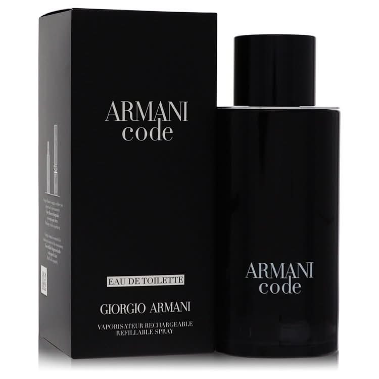 Armani Code by Giorgio Armani Eau De Toilette Spray Refillable 4.2 oz for Men - The Melanated's Fundamentals