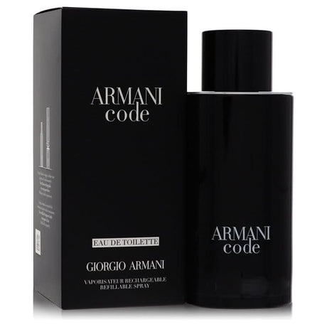 Armani Code by Giorgio Armani Eau De Toilette Spray Refillable 4.2 oz for Men - The Melanated's Fundamentals