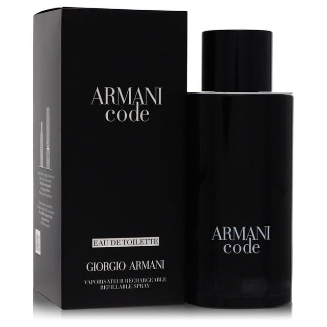 Armani Code by Giorgio Armani Eau De Toilette Spray Refillable 4.2 oz for Men - The Melanated's Fundamentals