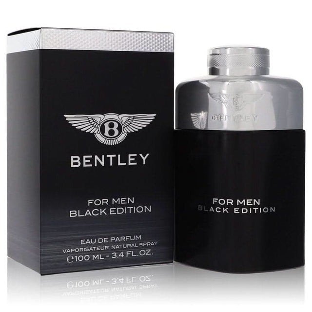 Bentley Black Edition by Bentley Eau De Parfum Spray 3.4 oz for Men - The Melanated's Fundamentals
