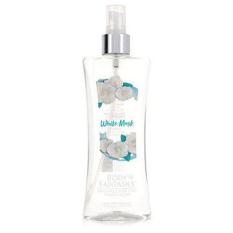 Body Fantasies Signature Fresh White Musk by Parfums De Coeur Body Spray 8 oz for Women - The Melanated's Fundamentals