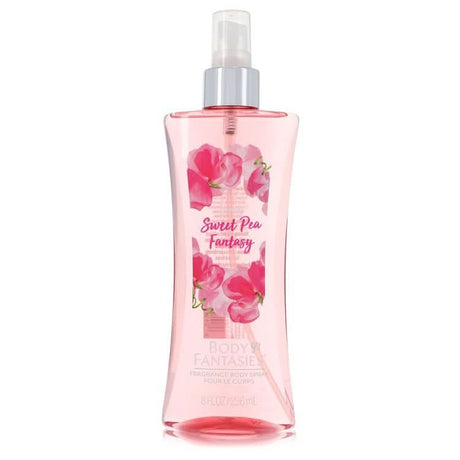 Body Fantasies Signature Pink Sweet Pea Fantasy by Parfums De Coeur Body Spray 8 oz for Women - The Melanated's Fundamentals