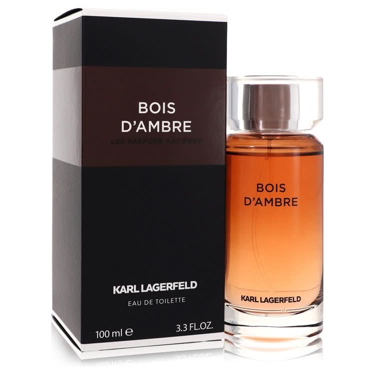 Bois D'ambre by Karl Lagerfeld Eau De Toilette Spray 3.3 oz for Men - The Melanated's Fundamentals