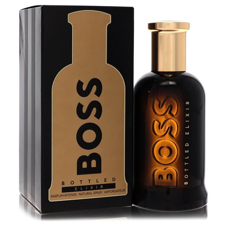 Boss Bottled Elixir by Hugo Boss Parfum Intense Spray 3.4 oz for Men - The Melanated's Fundamentals