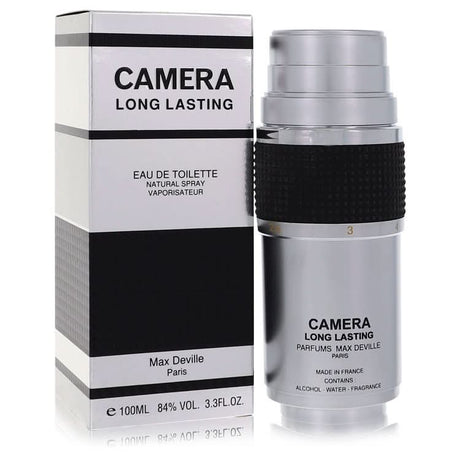 CAMERA LONG LASTING by Max Deville Eau De Toilette Spray 3.4 oz for Men - The Melanated's Fundamentals