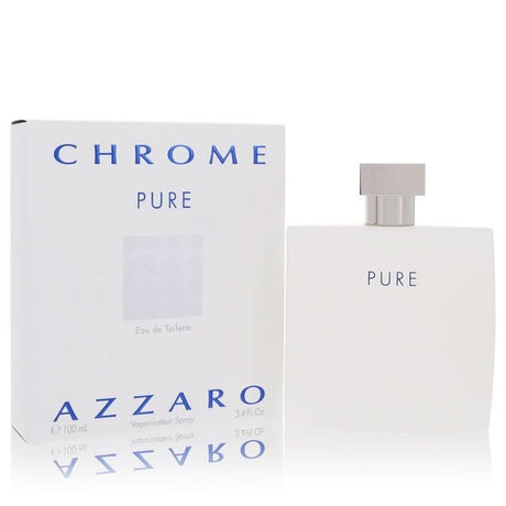 Chrome Pure by Azzaro Eau De Toilette Spray for Men - The Melanated's Fundamentals