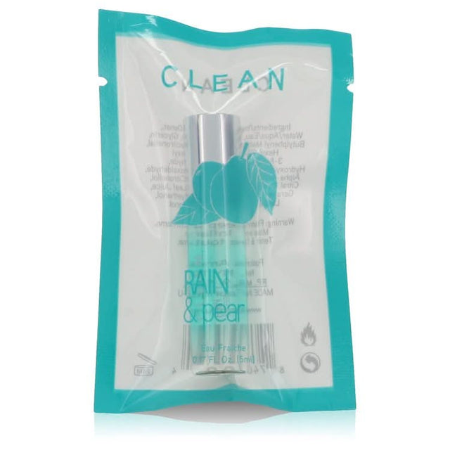 Clean Rain & Pear by Clean Mini Eau Fraiche .17 oz for Women - The Melanated's Fundamentals