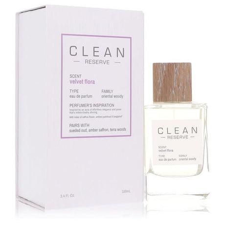 Clean Velvet Flora by Clean Eau De Parfum Spray 3.4 oz for Women - The Melanated's Fundamentals