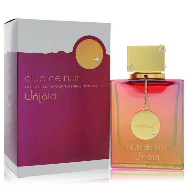 Club De Nuit Untold by Armaf Eau De Parfum Spray (Unisex) 3.6 oz for Women - The Melanated's Fundamentals