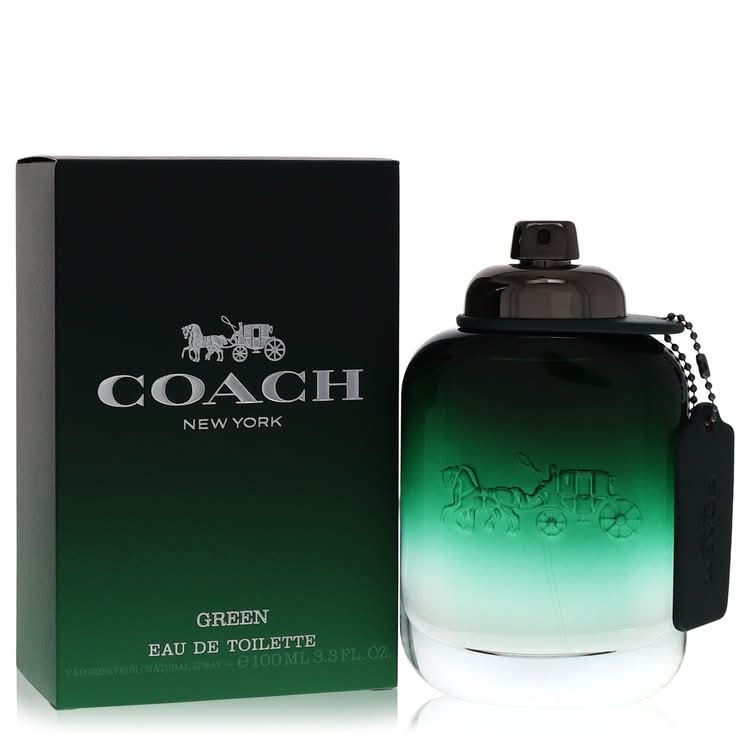 Coach Green by Coach Eau De Toilette Spray 3.3 oz for Men - The Melanated's Fundamentals