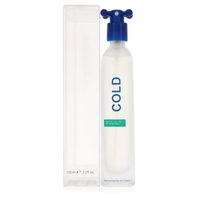 COLD by Benetton Eau De Toilette Spray 3.4 oz for Men - The Melanated's Fundamentals