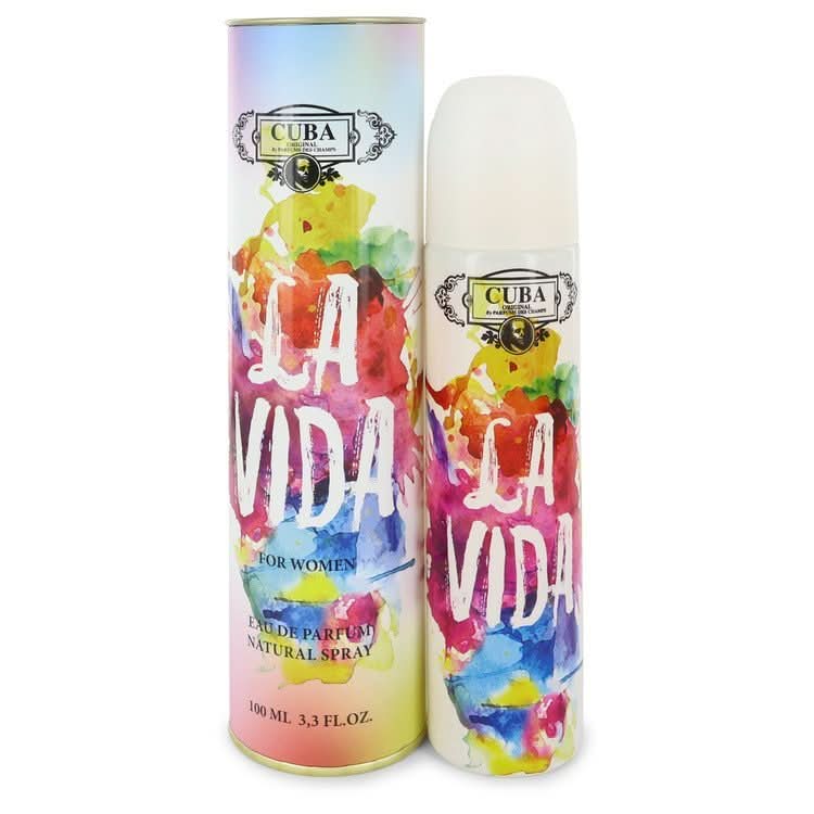 Cuba La Vida by Cuba Eau De Parfum Spray 3.3 oz for Women - The Melanated's Fundamentals