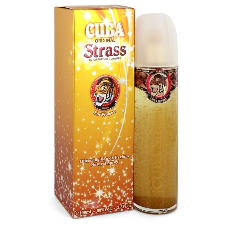 Cuba Strass Tiger by Fragluxe Eau De Parfum Spray 3.4 oz for Women - The Melanated's Fundamentals