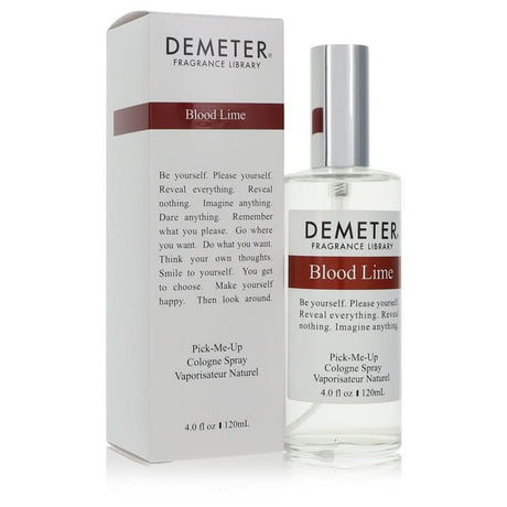 Demeter Blood Lime by Demeter Pick Me Up Cologne Spray 4 oz for Men - The Melanated's Fundamentals
