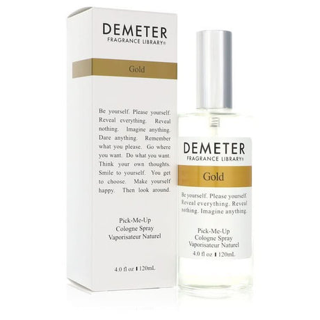 Demeter Gold by Demeter Cologne Spray (Unisex) 4 oz for Women - The Melanated's Fundamentals
