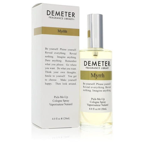Demeter Myrhh by Demeter Cologne Spray (Unisex) 4 oz for Women - The Melanated's Fundamentals