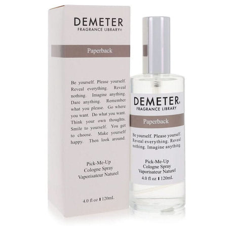 Demeter Paperback by Demeter Cologne Spray 4 oz for Women - The Melanated's Fundamentals