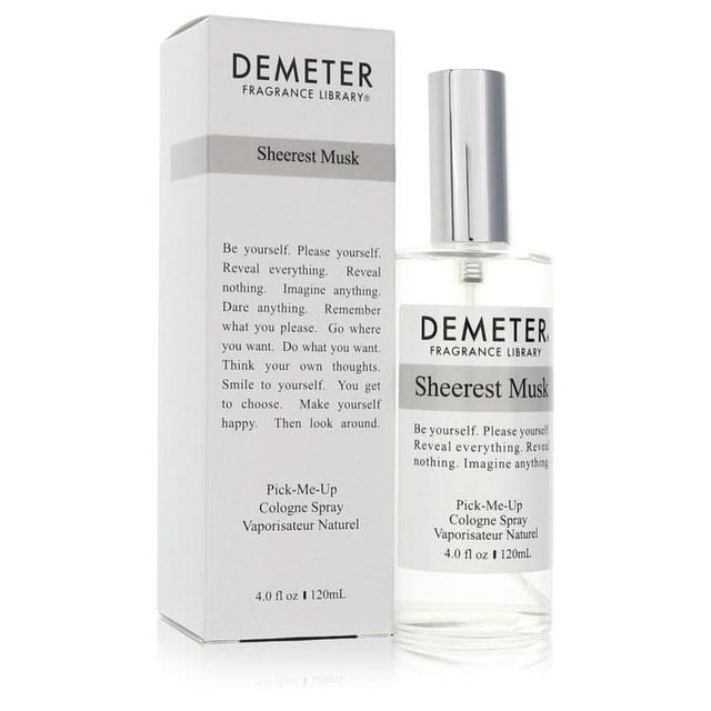 Demeter Sheerest Musk by Demeter Cologne Spray (Unisex) 4 oz for Women - The Melanated's Fundamentals