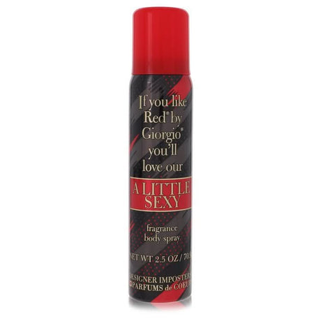 Designer Imposters A Little Sexy by Parfums De Coeur Body Spray 2.5 oz for Women - The Melanated's Fundamentals