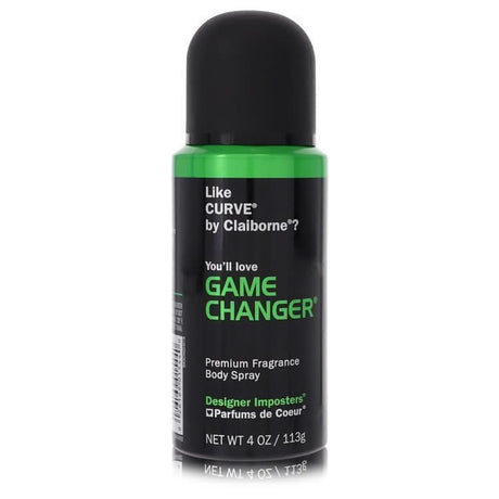 Designer Imposters Game Changer by Parfums De Coeur Body Spray 4 oz for Men - The Melanated's Fundamentals