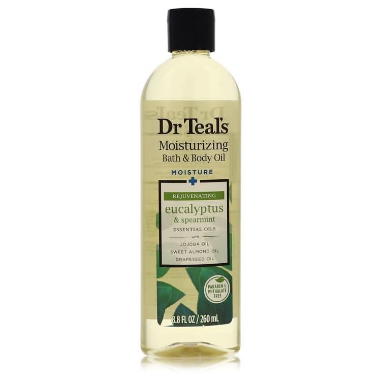 Dr Teal's Bath Additive Eucalyptus Oil by Dr Teal's Pure Epson Salt Body Oil Relax & Relief with Eucalyptus & Spearmint 8.8 oz for Women - The Melanated's Fundamentals