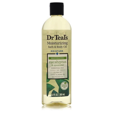 Dr Teal's Bath Additive Eucalyptus Oil by Dr Teal's Pure Epson Salt Body Oil Relax & Relief with Eucalyptus & Spearmint 8.8 oz for Women - The Melanated's Fundamentals