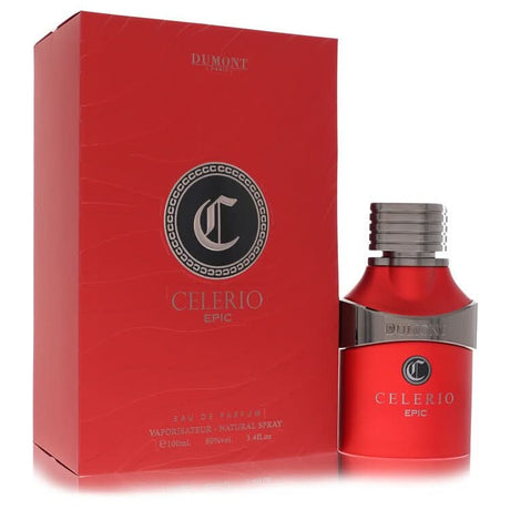 Dumont Celerio Epic by Dumont Paris Eau De Parfum Spray (Unisex) 3.4 oz for Men - The Melanated's Fundamentals