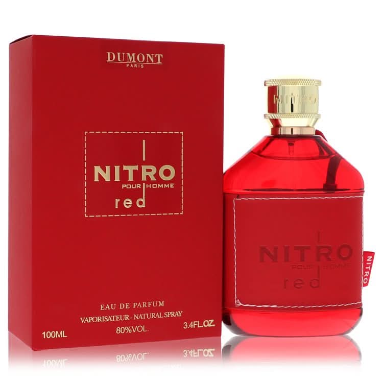 Dumont Nitro Red by Dumont Paris Eau De Parfum Spray 3.4 oz for Men - The Melanated's Fundamentals