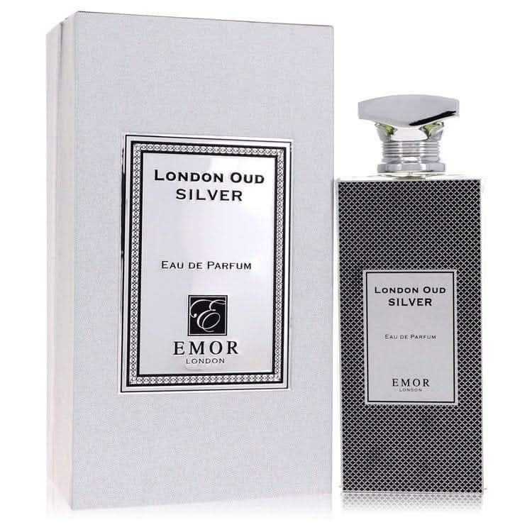 Emor London Oud Silver by Emor London Eau De Parfum Spray (Unisex) 4.2 oz for Men - The Melanated's Fundamentals