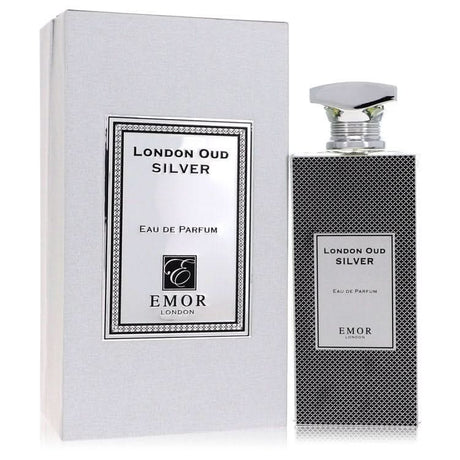 Emor London Oud Silver by Emor London Eau De Parfum Spray (Unisex) 4.2 oz for Men - The Melanated's Fundamentals