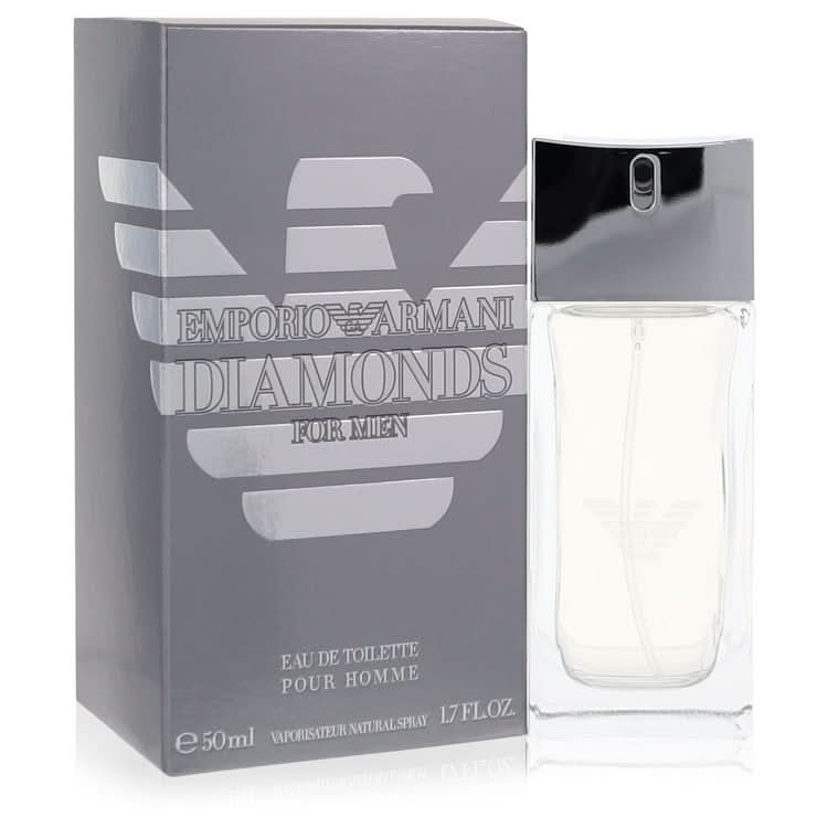 Emporio Armani Diamonds by Giorgio Armani Eau De Toilette Spray 1.7 oz for Men - The Melanated's Fundamentals