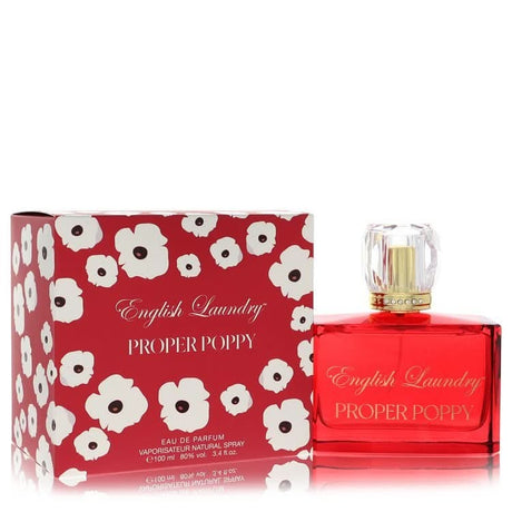 English Laundry Proper Poppy by English Laundry Eau De Parfum Spray 3.4 oz for Women - The Melanated's Fundamentals