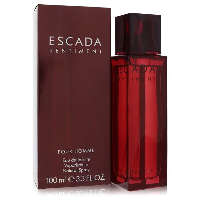 ESCADA SENTIMENT by Escada Eau De Toilette Spray 3.4 oz for Men - The Melanated's Fundamentals