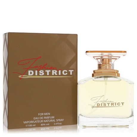Fashion District by Fashion District Eau De Parfum Spray 3.4 oz for Men - The Melanated's Fundamentals
