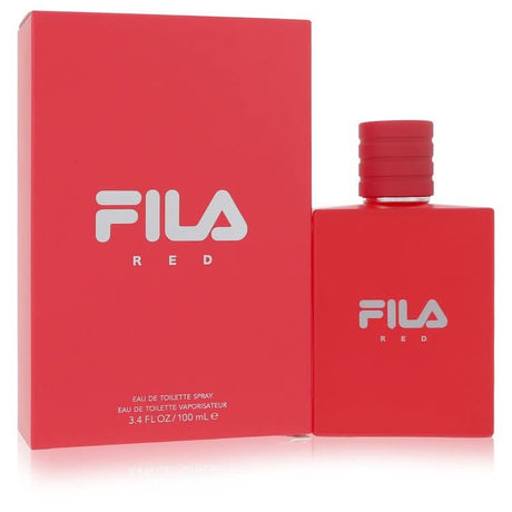 Fila Red by Fila Eau De Toilette Spray 3.4 oz for Men - The Melanated's Fundamentals