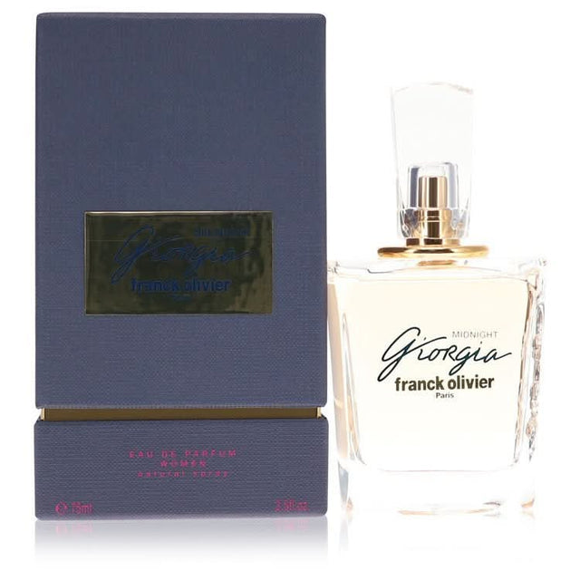 Giorgia Midnight by Franck Olivier Eau De Parfum Spray 2.5 oz for Women - The Melanated's Fundamentals