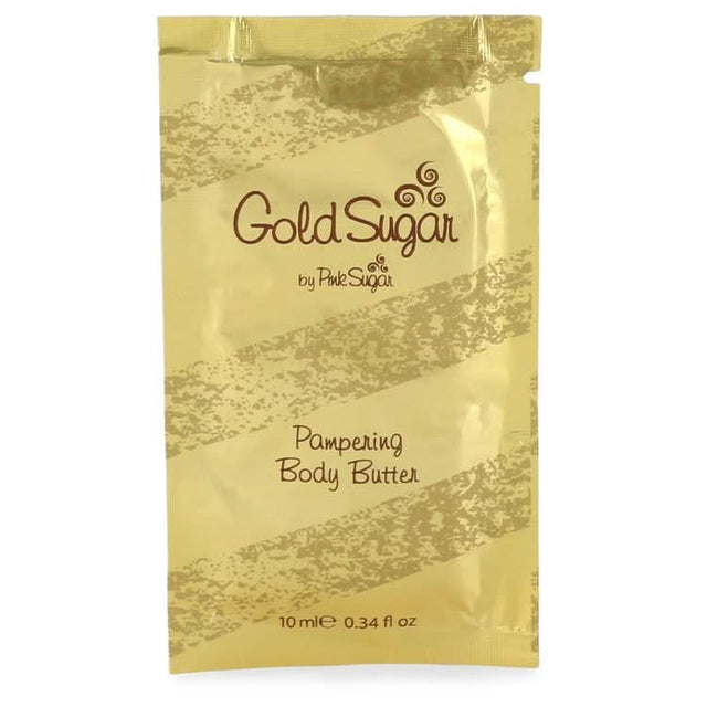 Gold Sugar by Aquolina Body Butter Pouch .34 oz for Women - The Melanated's Fundamentals
