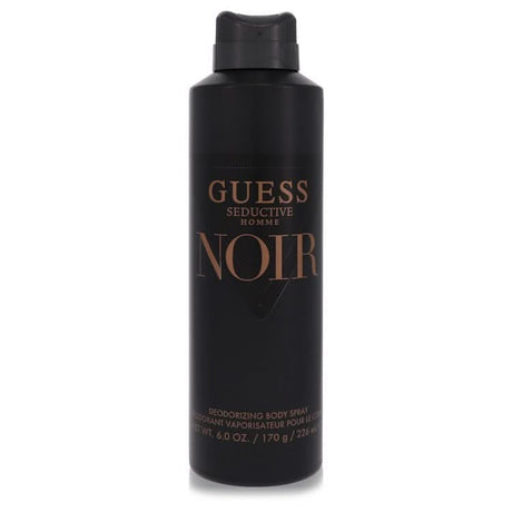 Guess Seductive Homme Noir by Guess Body Spray 6 oz for Men - The Melanated's Fundamentals