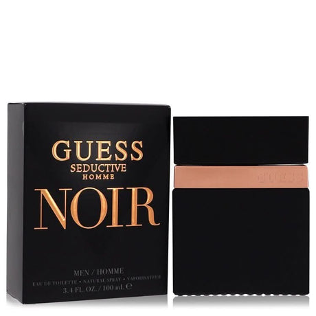 Guess Seductive Homme Noir by Guess Eau De Toilette Spray 3.4 oz for Men - The Melanated's Fundamentals